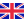 The British flag in square shape.
