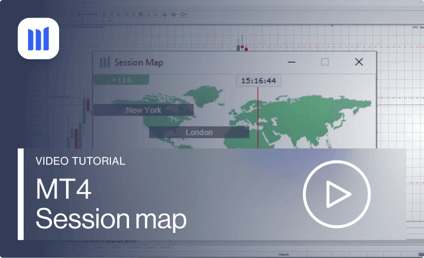MetaTrader 4 - Trading Tools - Access free premium EAs - More addons - Session map